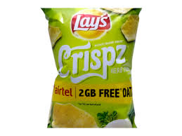 Lay's Crispz Herb & Onion Potato Chips