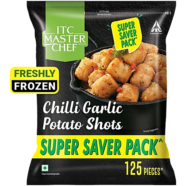 ITC Master Chef Chilli Garlic Potato Shots Nuggets